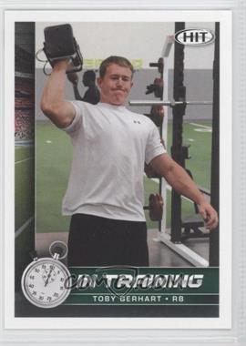 2010 SAGE Hit - [Base] #75 - In Training - Toby Gerhart