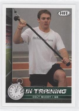 2010 SAGE Hit - [Base] #76 - In Training - Colt McCoy