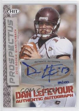 2010 SAGE Hit - Prospectus - Autographs #PA-10 - Dan LeFevour /100