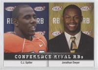 Jonathan Dwyer, C.J. Spiller