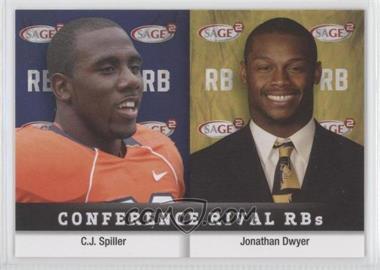 2010 SAGE Squared - [Base] #17 - Jonathan Dwyer, C.J. Spiller