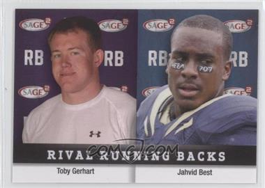 2010 SAGE Squared - [Base] #22 - Toby Gerhart, Jahvid Best