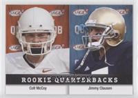 Jimmy Clausen, Colt McCoy