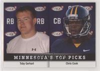 Toby Gerhart, Chris Cook [Noted]