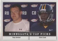 Toby Gerhart, Chris Cook