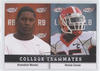 Knowshon Moreno, Rennie Curran