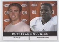 Colt McCoy, Montario Hardesty