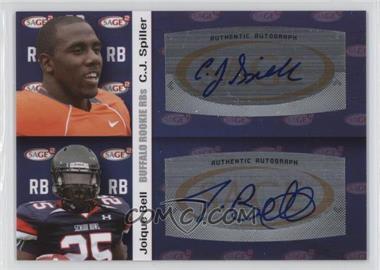 2010 SAGE Squared - Dual Autographs #A70 - C.J. Spiller, Joique Bell