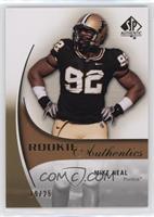 Rookie Authentics - Mike Neal #/25