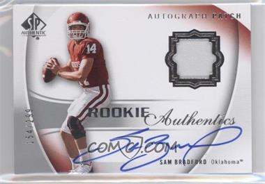 2010 SP Authentic - [Base] #107 - Rookie Authentics Signature Patch - Sam Bradford /299