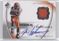 Rookie Authentics Signature Patch - Mike Williams #/499