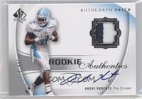 Rookie Authentics Signature Patch - Andre Roberts #/499