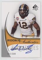 Rookie Authentics Signatures - Sean Weatherspoon #/599