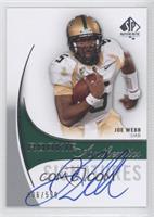 Rookie Authentics Signatures - Joe Webb #/599