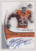 Rookie Authentics Signatures - Lamarr Houston #/599