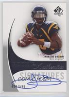 Rookie Authentics Signatures - Jarrett Brown #/599