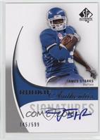 Rookie Authentics Signatures - James Starks #/599