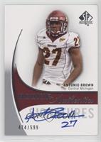 Rookie Authentics Signatures - Antonio Brown #/599