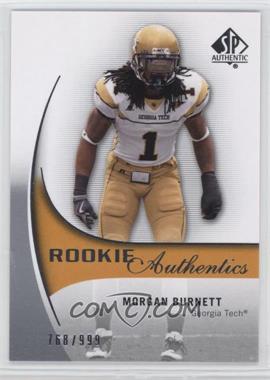 2010 SP Authentic - [Base] #200 - Rookie Authentics - Morgan Burnett /999