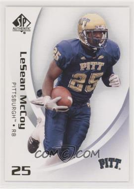 2010 SP Authentic - [Base] #62 - LeSean McCoy