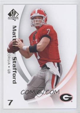 2010 SP Authentic - [Base] #66 - Matthew Stafford