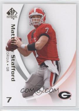 2010 SP Authentic - [Base] #66 - Matthew Stafford