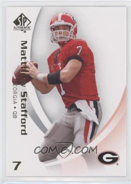 2010 SP Authentic - [Base] #66 - Matthew Stafford