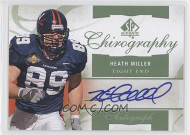 2010 SP Authentic - Chirography Autographs #CH-HM - Heath Miller