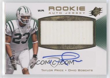 2010 SPx - [Base] #130 - Rookie Auto Jersey - Taylor Price /375