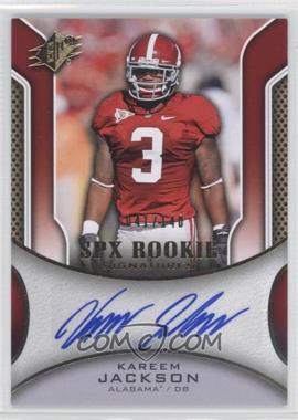 2010 SPx - [Base] #145 - Rookie Signatures - Kareem Jackson /140