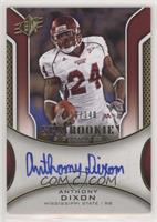 Rookie Signatures - Anthony Dixon #/140