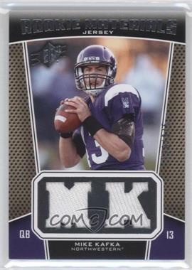 2010 SPx - Rookie Materials #RM-MK - Mike Kafka /375