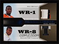 Demaryius Thomas, Dez Bryant #/25