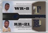 Demaryius Thomas, Jonathan Dwyer #/25