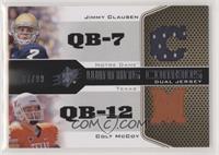 Jimmy Clausen, Colt McCoy #/99