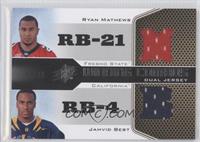 Ryan Mathews, Jahvid Best #/99