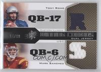 Mark Sanchez, Tony Romo #/99