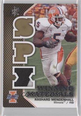 2010 SPx - Winning Materials Patch #WMP-RM - Rashard Mendenhall /125