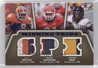 C.J. Spiller, Jahvid Best, Ryan Mathews #/15