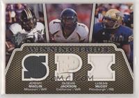 Jeremy Maclin, LeSean McCoy, DeSean Jackson #/50