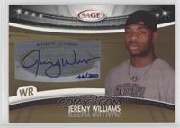 Jeremy williams #/200