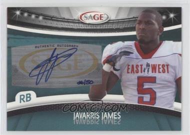 2010 Sage - Autographs - Platinum #A-26 - Javarris James /50