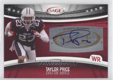 2010 Sage - Autographs - Red #A-40 - Taylor Price