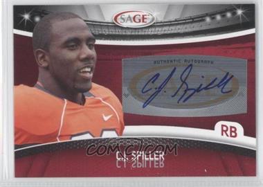 2010 Sage - Autographs - Red #A-46 - C.J. Spiller