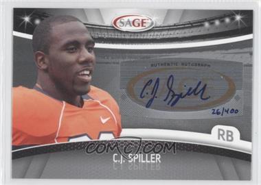 2010 Sage - Autographs - Silver #A-46 - C.J. Spiller /400