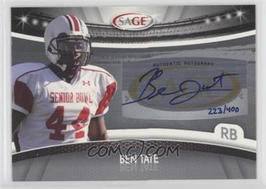 2010 Sage - Autographs - Silver #A-48 - Ben Tate /400