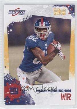 2010 Score - [Base] - Gold Zone #195 - Mario Manningham /299