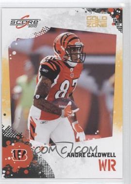 2010 Score - [Base] - Gold Zone #56 - Andre Caldwell /299