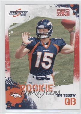 2010 Score - [Base] - Red Zone #396 - Tim Tebow /100