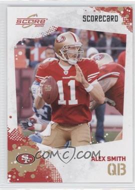 2010 Score - [Base] - Scorecard #246 - Alex Smith /499